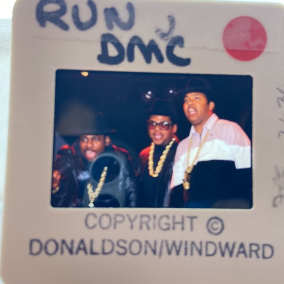 Original 35mm RUN DMC Candid Transparency Slide - Picture 1 of 4